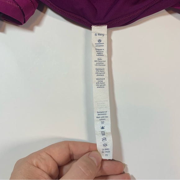 Size 6 Lululemon deep fuschia circuit breaker active skirt - Picture 8 of 16